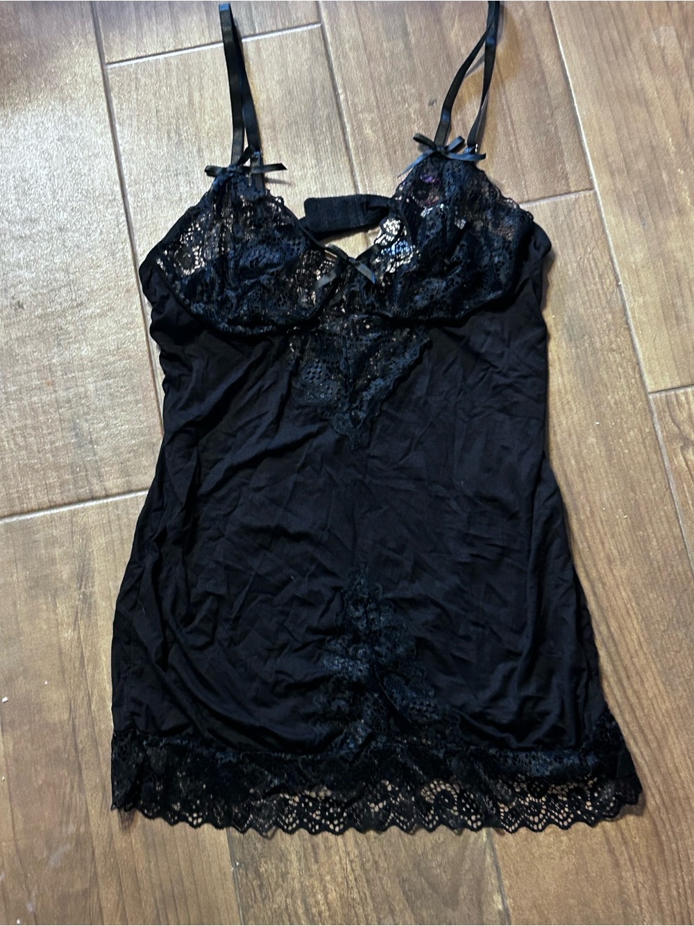 Avidlove Black Lace with Mesh Detail